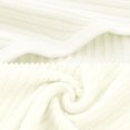 thumbnail image 5 of PiccoCasa 2 Pack 100% Cotton Ribbed Hand Towels 13" x 29" Quick Dry Pearl White, 5 of 7