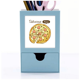 thumbnail image 1 of Sausage Pizza de champiñones Italia Foods Tarjeta de clip de pluma del gestor de suministros de oficina, 1 of 3