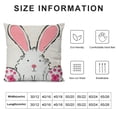 thumbnail image 5 of Easter Bunny Pillow Covers Reversible, Guess What Bunny B*tt, Easter Bunny Home Decor, Bunny Gifts, 5 of 5