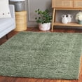 thumbnail image 2 of SAFAVIEH Lindsay Deborah Solid Polyester Shag Area Rug, Green, 9' x 12', 2 of 7
