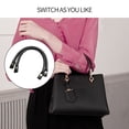 thumbnail image 4 of Sonducket 2 uds. Bolsa con asa de cuero PU, reemplazo de bolsa, colgador de bolsa, cierre a presión, bolsa alternativa, accesorios, cinturón Bolsas de mensajero y de hombro, 4 of 8