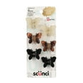 thumbnail image 1 of Scunci 6pk Butterfly Claw Clips, 1 of 2
