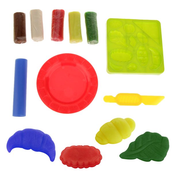 Set De Plastilina De Astronauta Con 5 Botes Y 7 Moldes, Para Niños De 2 A 6 Años, Masa De Harina Natural Suave Y Reutilizable