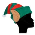 thumbnail image 3 of Elf Felt Hat with Ears Adult Halloween Accessory, 3 of 4
