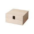 thumbnail image 2 of Tyidzon Wooden Storage Box Flipping Cover Storage Box Thickened Solid Wood Home Storage Office Storage, 2 of 6