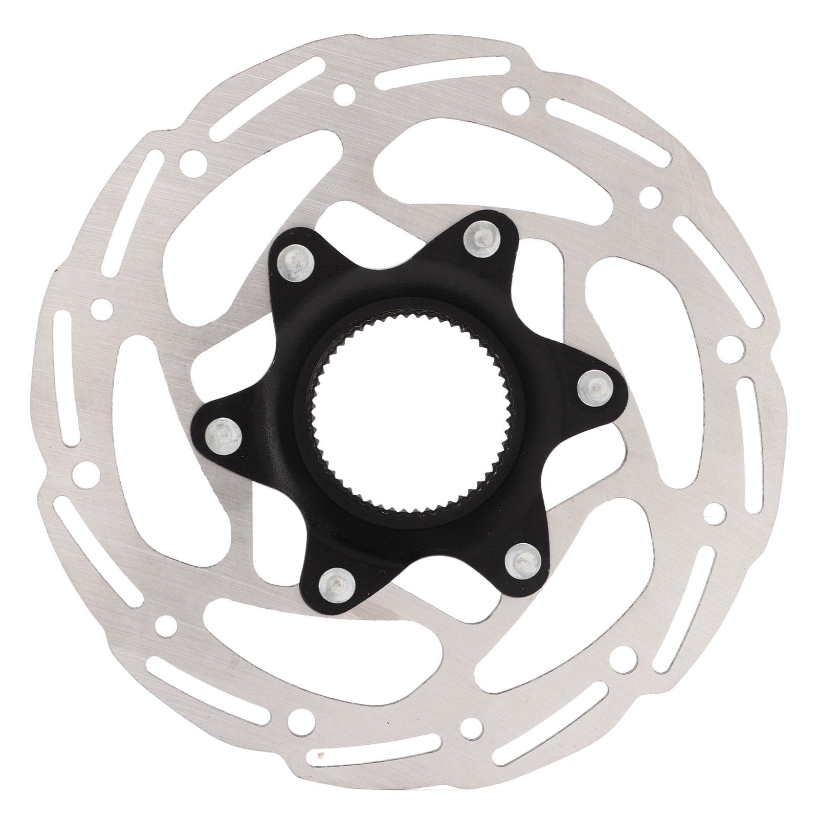 Bike Disc Brake Rotor Wear Proof High Hardness Reduce Heat Transfer Average Stress Disc Brake Rotor Steel For Maintenance 140mm 160mm 180mm Walmart