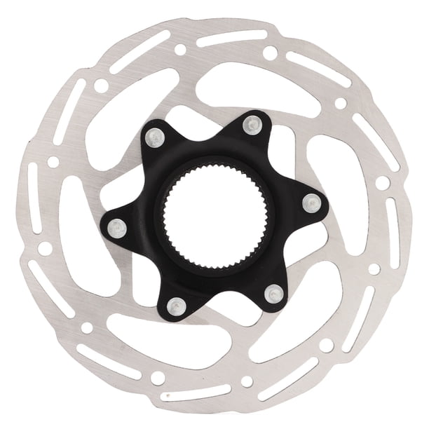 Rotor de freno de disco de bicicleta acero a prueba de corrosión Estrés promedio Reduce la transferencia de calor Alta dureza Rotor de freno de disco sin deformación para ANGGREK Otros