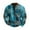 Cyan, variant on Men's Retro Plaid Print Zip Up Sweatshirt, Casual Long Sleeve Cardigan Style Fleece Jacket, Vintage Streetwear for Christmas, Fall Winter, Daily Layering Piece,Army Green,L