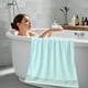 thumbnail image 1 of Toalla de baño de fibra de bambú | Toallita gruesa y suave y absorbente para adultos | Tamaño grande 140x70cm | Material suave y respetuoso con la piel | Ideal para Home Gym Beach Spa | Paquete, 1 of 6