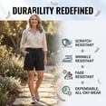 thumbnail image 7 of Women's Lightweight Sports Running Shorts Summer Casual Athletic Shorts with Pockets by Yigetop Khaki L, 7 of 7