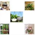 thumbnail image 1 of Canasta de flores para colgar jardín de 16 piezas, cadenas de repuesto para macetero, ganchos para colgar DYNWAVEMX Maceta colgando ganchos de cadena, 1 of 8