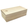 thumbnail image 1 of Caja de almacenamiento de madera con tapa deslizante, multiusos, para pasatiempos, joyas, etc. Longitud 145 cm, 1 of 9