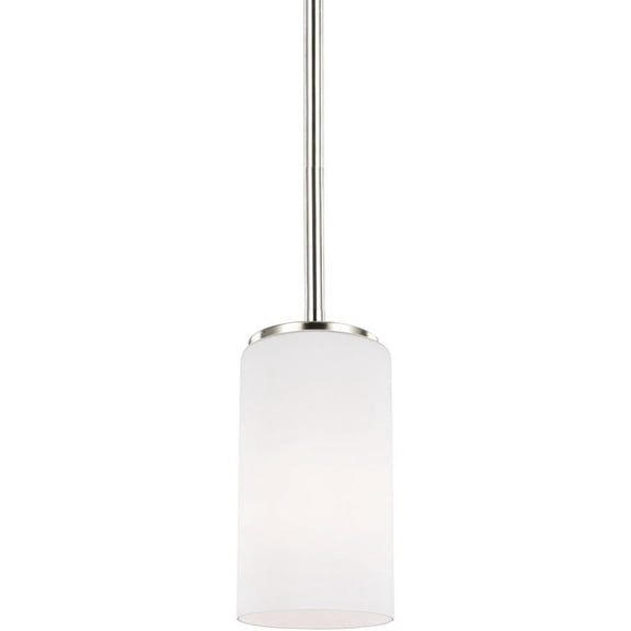 Open Box Sea Gull Lighting - Alturas 1-Light Mini-Pendant in Transitional Style - 3.5