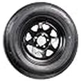 thumbnail image 3 of eCustomrim Pneu et Jante de Remorque Radiale ST205/75R15 Indice de Charge D 15X5 5-4,5 Roue à Rayons Noire - Garantie de 6 Ans avec Assistance Routière Gratuite, 3 of 4