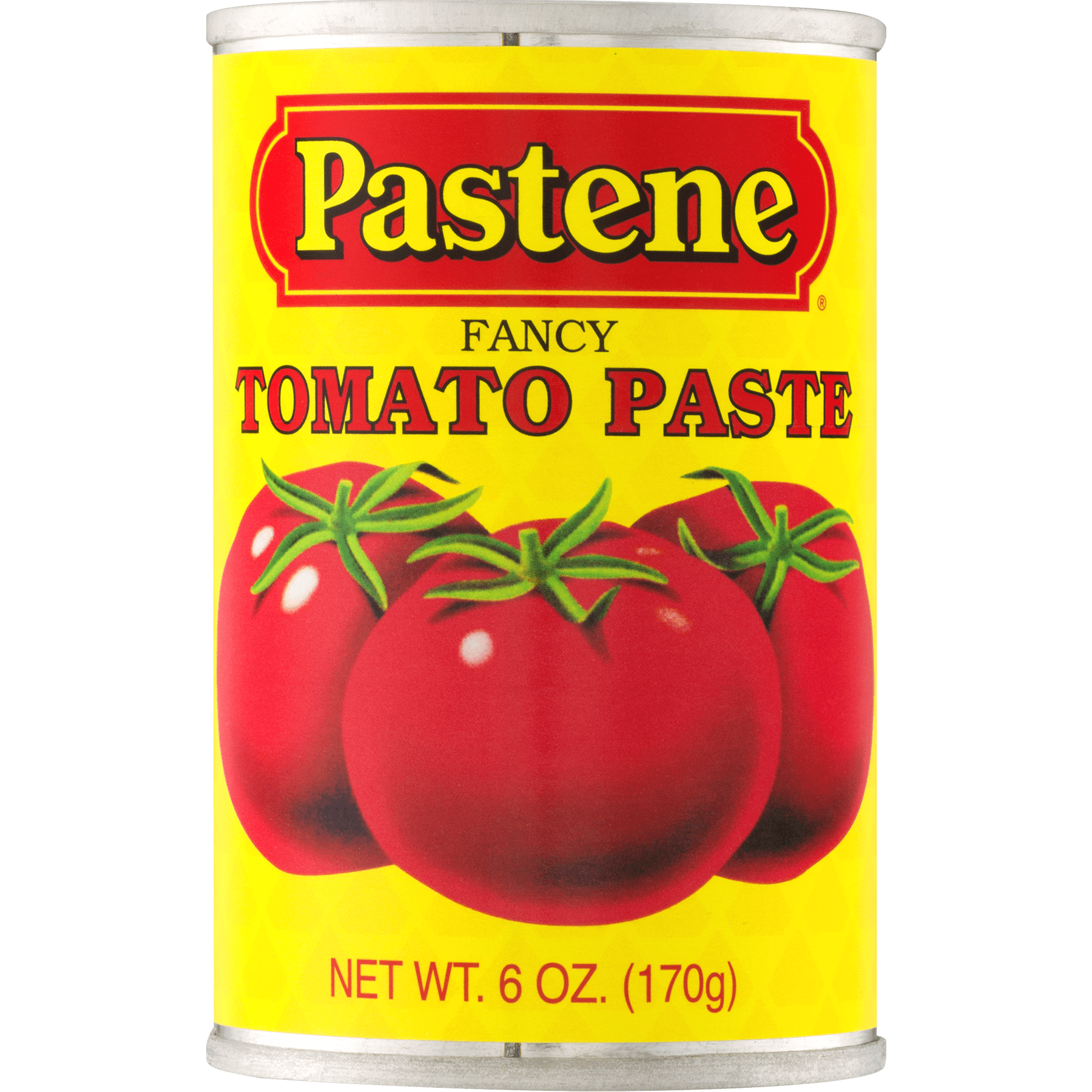 Pastene Fancy Tomato Paste 6 oz - Preservative-Free, Ideal for Thickening Soups, Stews, Gravies, No Allergens