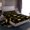 Black Yellow 17, variant on Feelyou Tribal Wolf Adult Twin Sheet Sets, Bohemian Western Aztec Bedding, 3-Piece