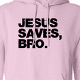 thumbnail image 3 of Inktastic Jesus Saves, Bro. Adult Hoodie Sweatshirt, 3 of 4