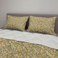 thumbnail image 2 of Abstract Comforter & Sham Bedding Set, Circular Interlace Inner Rounds Oval Shaped Overlapping Vintage Forms Design, 3 pcs Duvet Set Microfiber Filling Quilt, 5 Sizes, Multicolor, by Ambesonne, 2 of 4