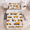 White, variant on Btargot 4 Piece Toddler Bedding Set Construction Truck Comforter Set for Boys Excavator Motorcycle