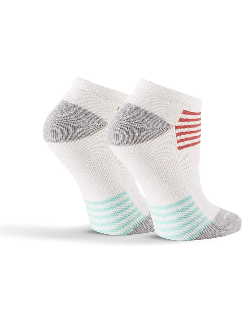 No Nonsense Women's Soft Breathable Cushioned No Show Socks