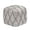 Warm Gray, variant on Anji Mountain Pouf Ottoman Foot Rest, Handmade Ottoman Pouf, Comfortable Foot Stool, Decorative Floor Seating for Living Room Decor, Bedroom & Home Décor Accent - Ivory