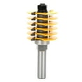 thumbnail image 3 of 1/2 Inch Shank Finger Joint Router Bit Woodworking Milling Cutter with Bearing, 3 of 8
