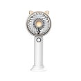 thumbnail image 1 of Mini Handheld Fan Portable Desk Fan with Base Pocket Size Electric Cooling Fan 3 Speed Adjustable USB Rechargeable Fan for Travel Office Household Use, 1 of 7