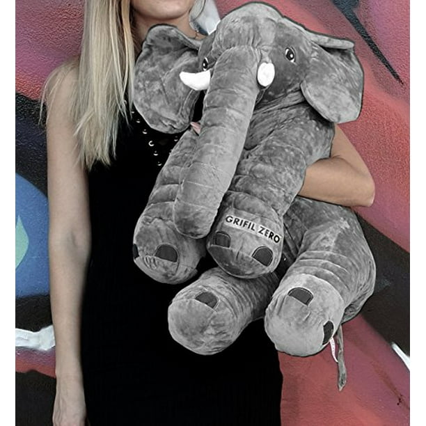 Large stuffed on sale elephant toy
