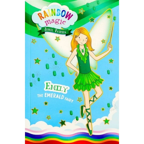 Rainbow Magic Rainbow Magic Jewel Fairies #3: Emily the Emerald Fairy, (Paperback)