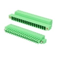 thumbnail image 1 of Uxcell 1Set 18P 3.5mm/0.14 pulgadas 300V 8A Conector de Bloque de Terminales de Tornillo Montado en PCB, Enchufe Desmontable para Módulos de Potencia de Electrónica DIY, 1 of 7