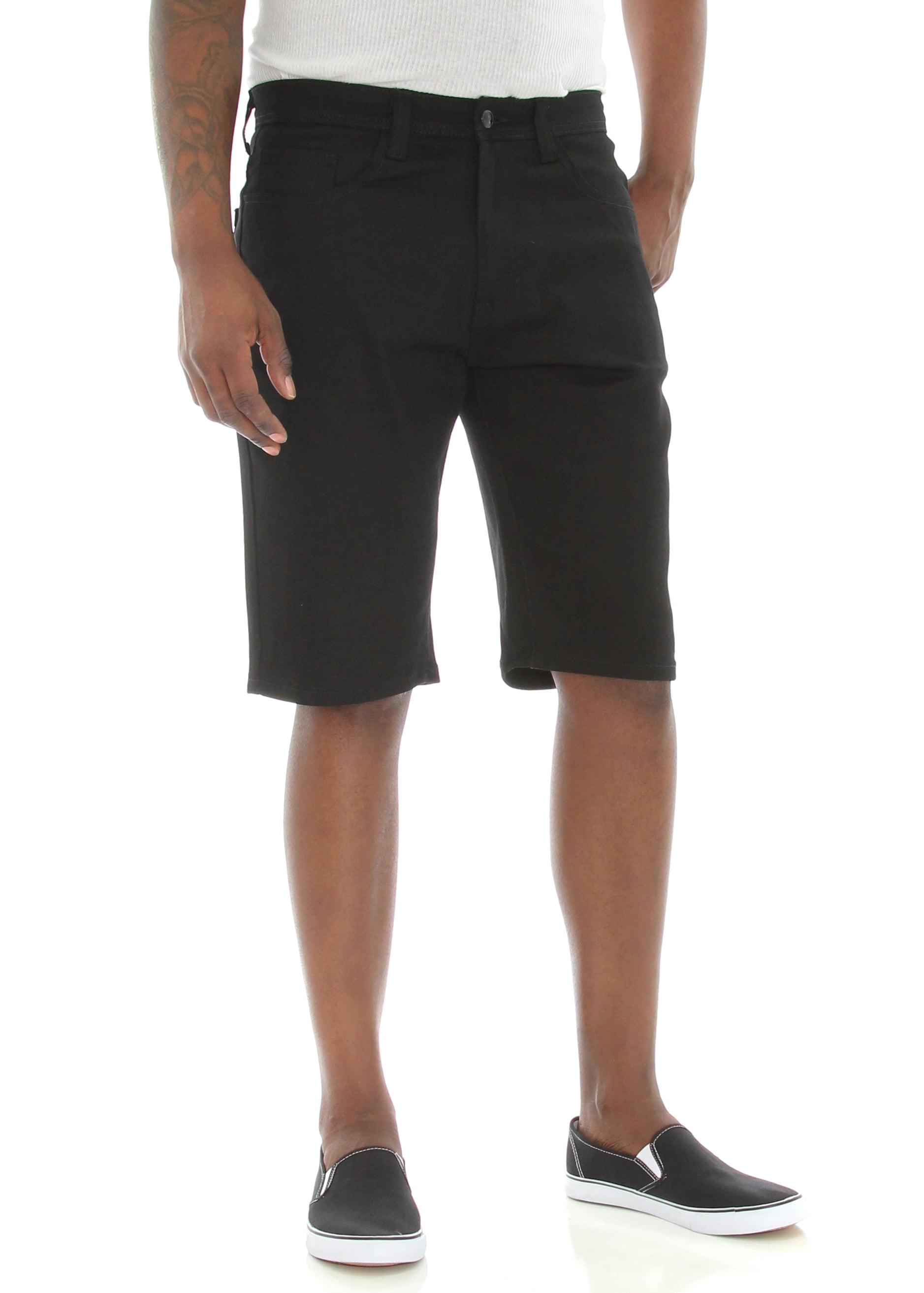 Shady Straight Leg Stretch Twill Shorts 