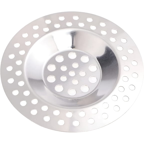 BPPEG 3pcs Bath Filter Tub Strainer Hair Catcher Stainer Steel Strainer Shower Sink Drain Stopper Shower Hair Drain Pipe Hair Receiver Filter Screen Floor Drain Filter Net Silver Pool