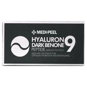Hyaluron Dark Benone 9, Peptide Ampoule Eye Patch, 60 Patches, Medi-Peel