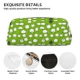 thumbnail image 4 of Uemuo Funny Sheep Doing Yoga Printed Leather Pencil Case, Pencil Pouch, Portable Pencil Bag, Pen Case for& Office, 4 of 7