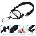 thumbnail image 4 of Uxcell Water Bottle Holder, 2 Pack Paracord Handle for 12 to 24oz & 32 to 40oz, Black, 4 of 6