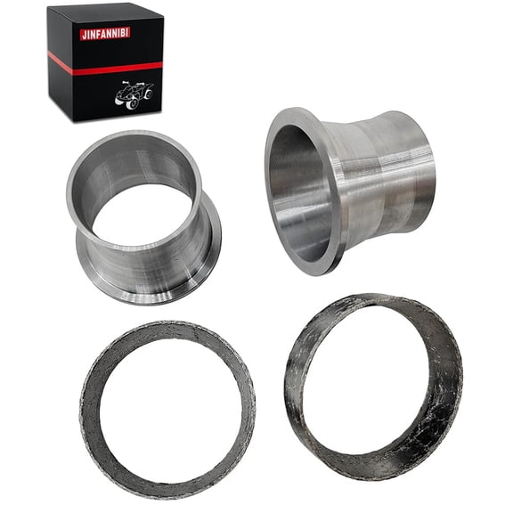 Exhaust Port Torque Cone Gasket Seal Kit for Harley‑Davidson Big Twin, Softail, Dyna, Touring, Sportster 1986‑2017, OEM 65324‑83B