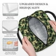 thumbnail image 3 of Pofeuu Camouflage Dinosaur Print Lunch Bag for Adult Insulated Lunch Box,Leakproof Cooler Food Lunch Containers Reusable High Capacity Lunch Tote Bags-One Size, 3 of 6