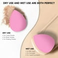 thumbnail image 7 of Huauoo 6 Pcs Makeup Sponges Set, Makeup Sponges for Foundation, Latex Free Beauty Sponges, Multiple Colors, 7 of 7