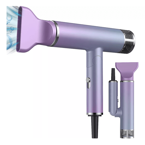 Secadora De Cabello Profesional Plegable Portátil 1200w Violeta