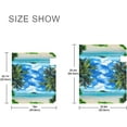 thumbnail image 3 of Summer Tropical Palm Trees Beach Mailbox Cover Mailbox Covers Magnetic Large Oversized 21"X25.5" Mailbox Wraps Post Letter Box Cover Garden Decorations, 3 of 6