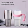 thumbnail image 3 of Cup Holder with Ergonomic Handle Lightweight Tumbler Handle Sure Here's A Product Title for Listing 2 Pcs Tumbler Handle Attachment for 20/32oz, 3 of 12