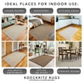 thumbnail image 6 of Koeckritz Rugs Soft & Cozy Carbon Crystals 3'x5' Indoor Area Rug for Living Room or Bedroom, 6 of 6