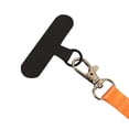 thumbnail image 3 of Pestaña de sujeción para teléfono, parche de cordón para teléfono celular, pieza de repuesto de correa de teléfono para todas las fundas de teléfono completo (negro+blanco), 3 of 5