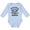 AE-Light Blue, variant on Handpicked for Earth by My Mawmaw in Heaven with Angel Wings Boys or Girls Long Sleeve Baby Bodysuit
