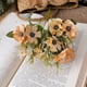 thumbnail image 4 of Flores artificiales, flores falsas, flores de imitación, juego de regalo para mujer, flores de imitación, decoración del hogar, boda, flores de mano, pared, flores artificiales, rosas pegadas, 4 of 8