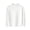 White, variant on SDNall Boys and Girls Casual Mock Neck Sweaters, Solid Relaxed Fit Pullover Layering Tops for School, Fall Winter Everyday Thick Soft Knitted Cotton Sweater 1-12 Years