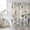 Beige, variant on Spring Flowers Shower Curtain, Waterproof Shower Curtains for Bathroom, Vintage Floral Leaves Birds Farmhouse Plaid Washable Fabric Bathtub Curtain Set Bath Decor with 12 Hooks Standard 72"x72"