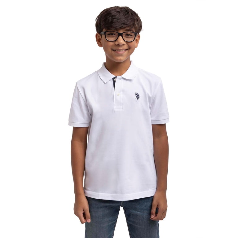 U.S. Polo Assn. Boys Pique Polo Shirt photo 7