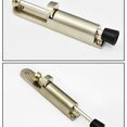 thumbnail image 3 of Heavy Duty Door Stopper Zinc Alloy Soft Rubber Easy Installment Foot Spring Loaded Step-On Stoppers Holder Doors Latch Locks Foot Brake Black, 3 of 9
