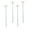 Luminous 8x250mm, variant on 4pack Sand Pegs Durability Tent Nails Multipurpose Tent Anchors Heavy Type Pegs for Winter